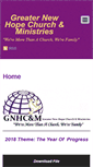 Mobile Screenshot of newhopemd.org